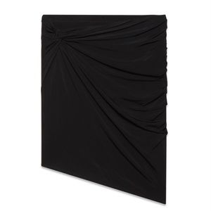 HELMUT LANG Faint Jersey Twist Mini Skirt Black
